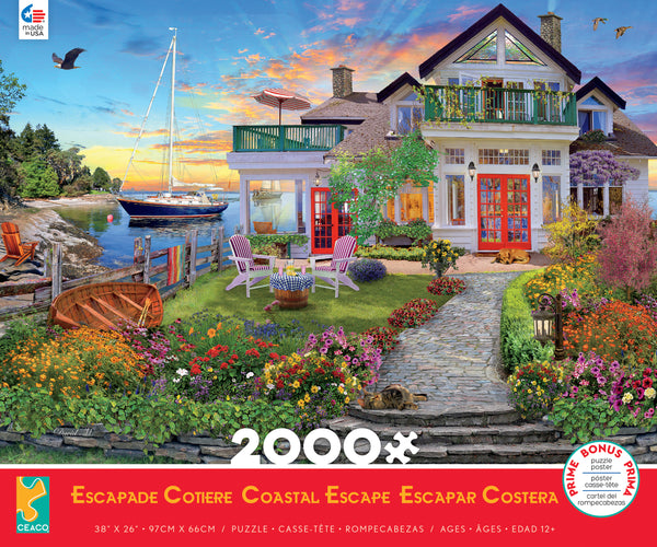 Coastal Escape - 2000 Piece Puzzle
