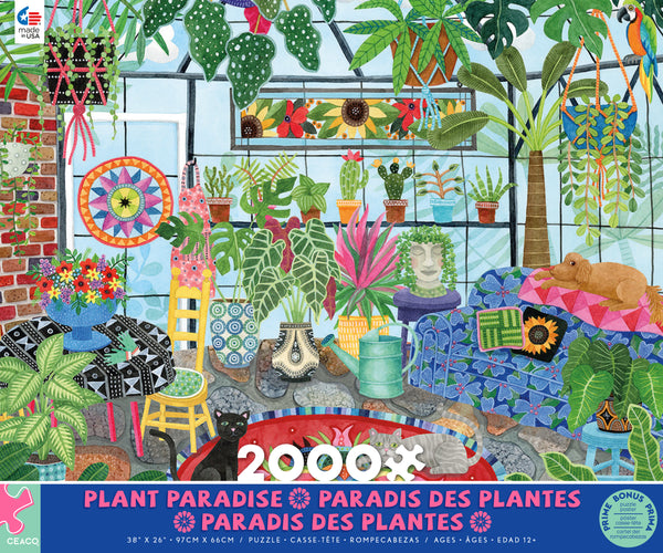 Plant Paradise - 2000 Piece Puzzle