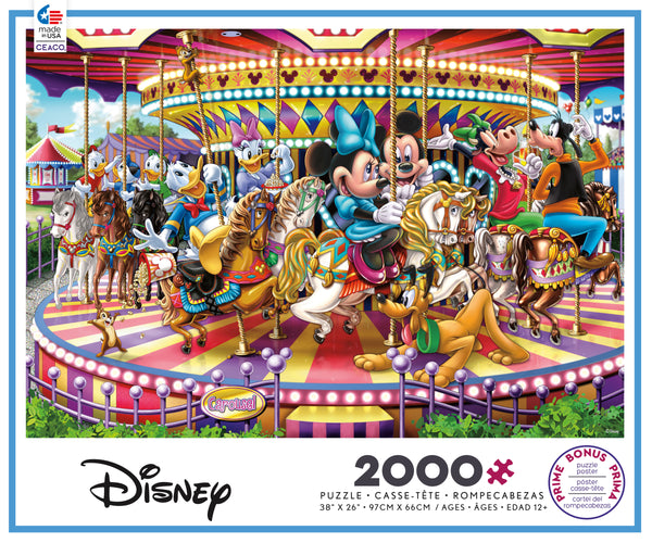 Disney - Mickey Carousel - 2000 Piece Puzzle