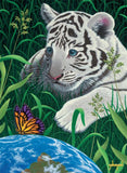 Glow-in-the-Dark - A Touch of Hope - 100 Piece Puzzle