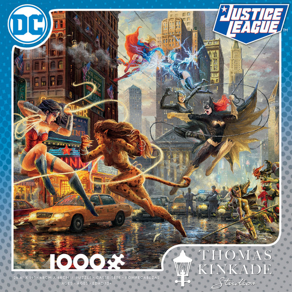 DC Comics Thomas Kinkade - The Women of DC - 1000 Piece Puzzle