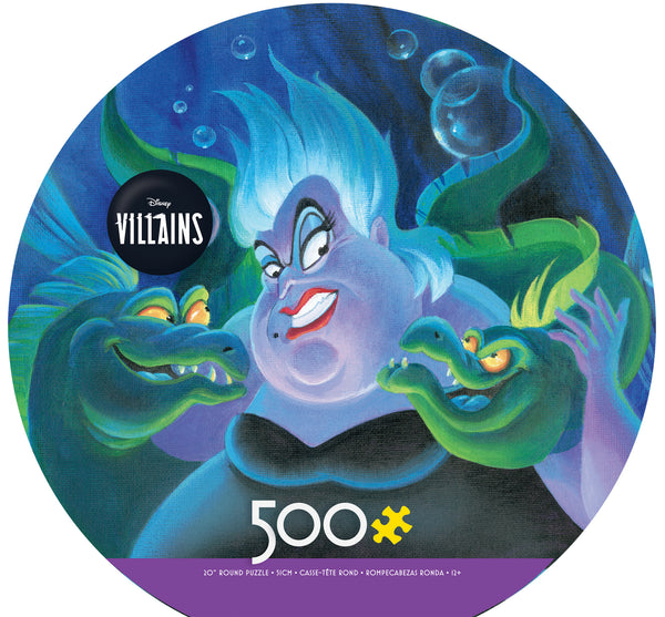 Disney Round - Villains - 500 Piece Puzzle
