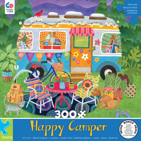 Happy Camper - Mountain Camper - 300 Piece Puzzle