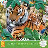 Harmony - Tigers - 550 Piece Puzzle