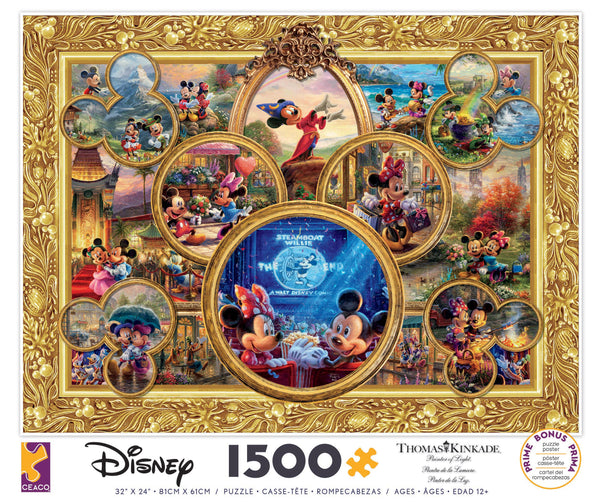 Disney - Mickey Mouse Collage - 1500 Piece Puzzle –