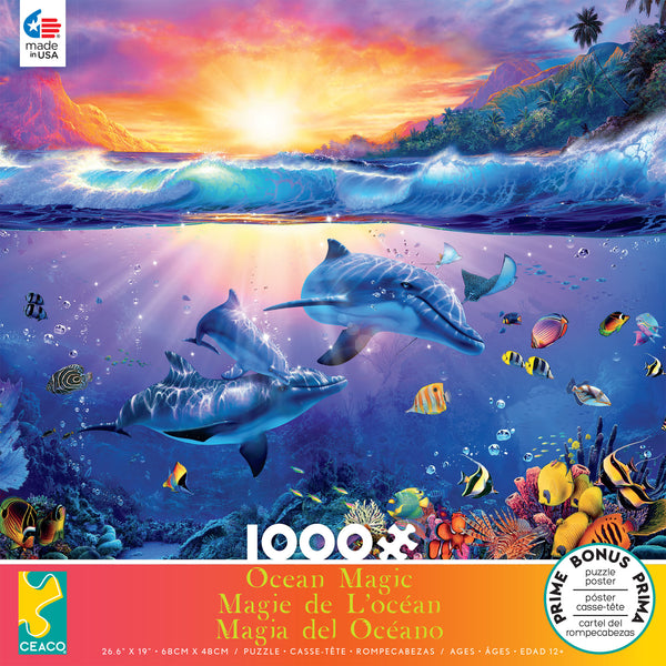 Ocean Magic -  Twilight - 1000 Piece Puzzle