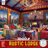 Rustic Lodge - Cozy Fire - 1000 Piece Puzzle