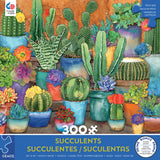 Succulents - Cactus Pots - 300 Piece Puzzl