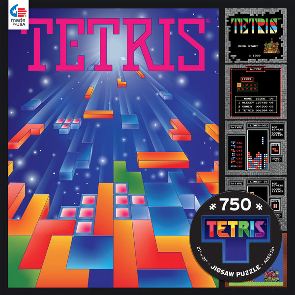 Tetris - Gaming Poster - 750 Piece Puzzle – 